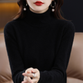 Cashmere-Blend Turtleneck