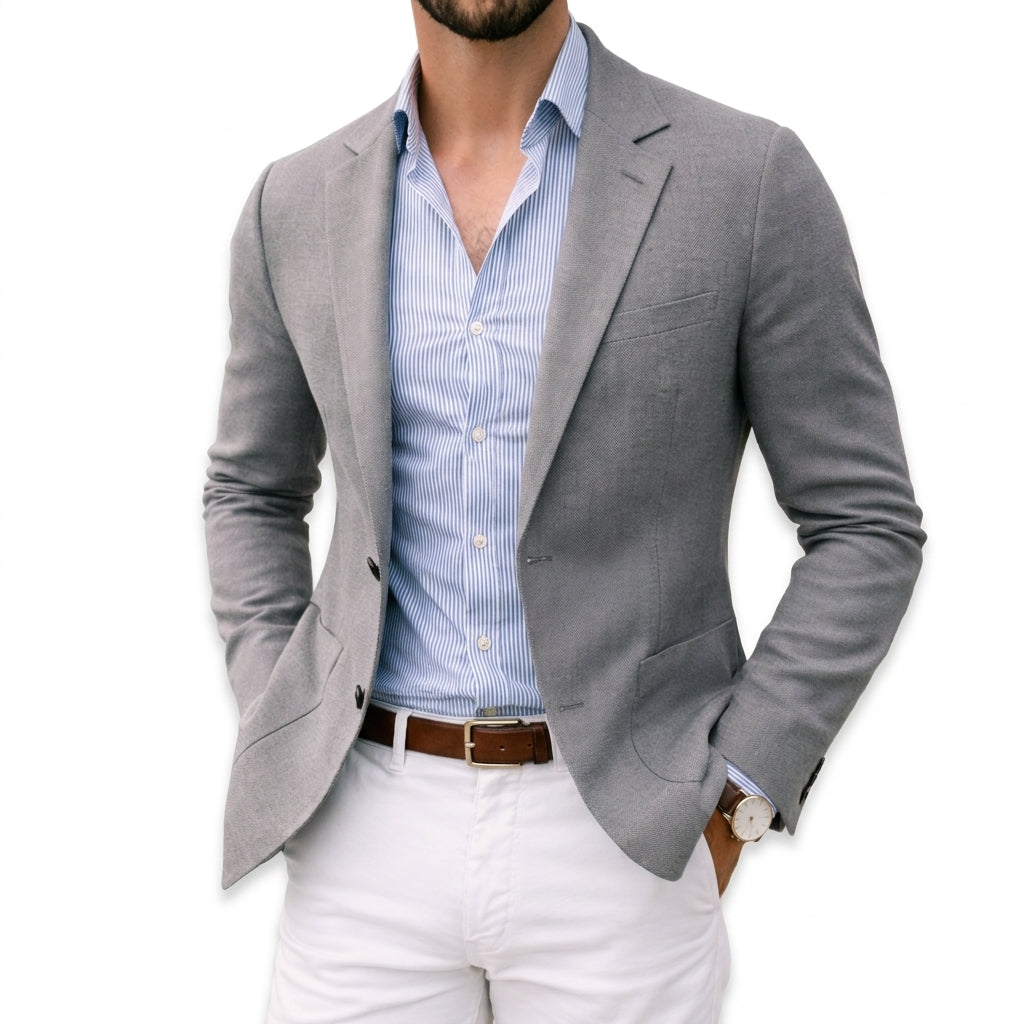Knitted Unstructured Blazer