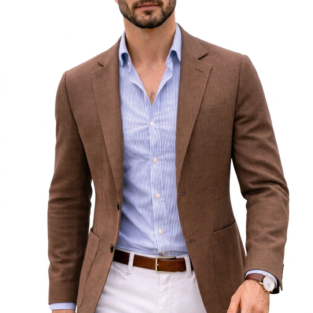 Knitted Unstructured Blazer