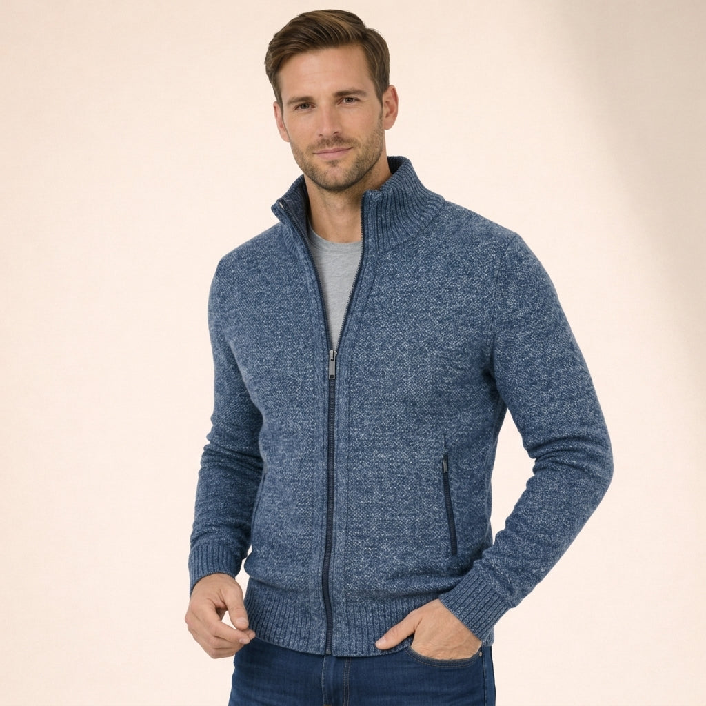 Merino Full-Zip Sweater