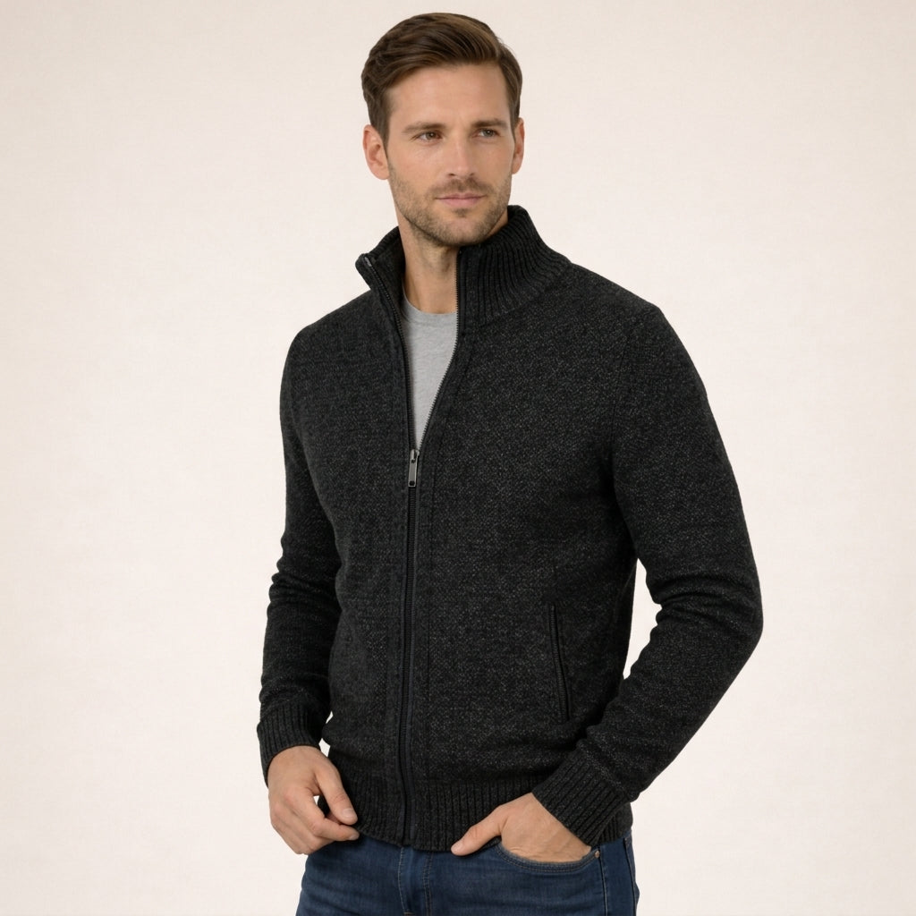 Merino Full-Zip Sweater