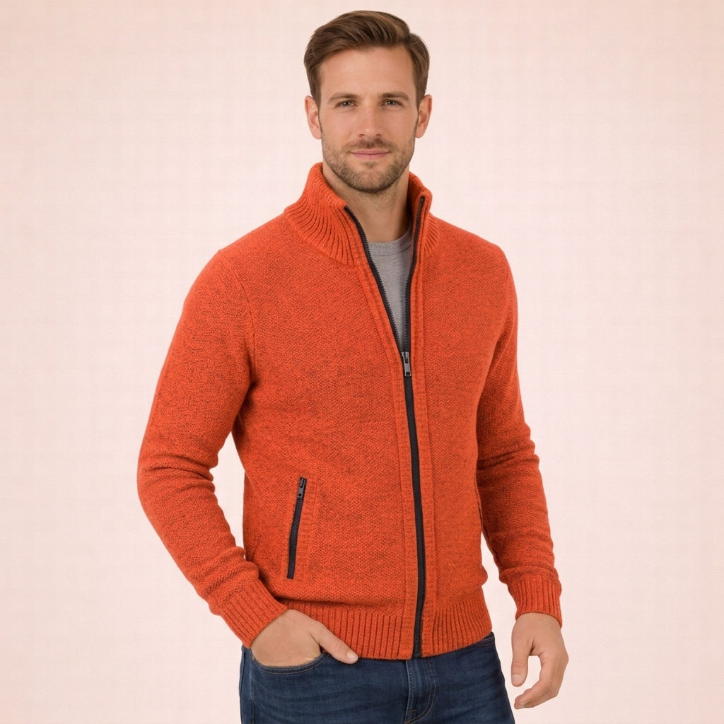 Merino Full-Zip Sweater