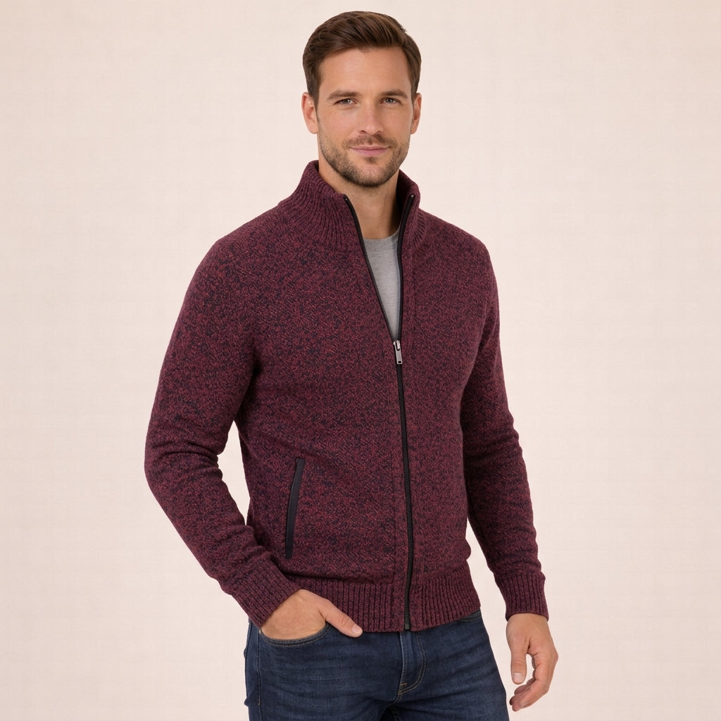 Merino Full-Zip Sweater