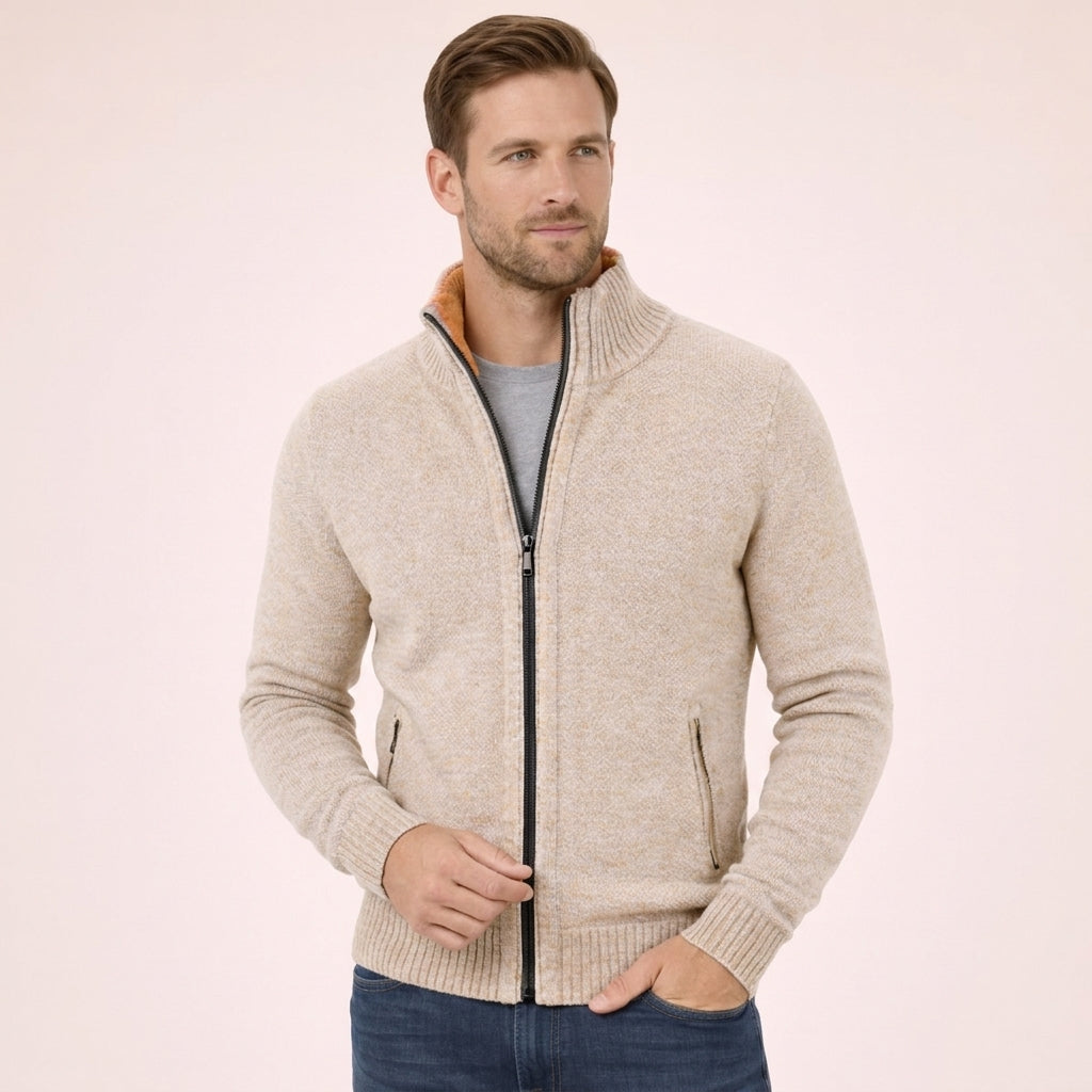Merino Full-Zip Sweater