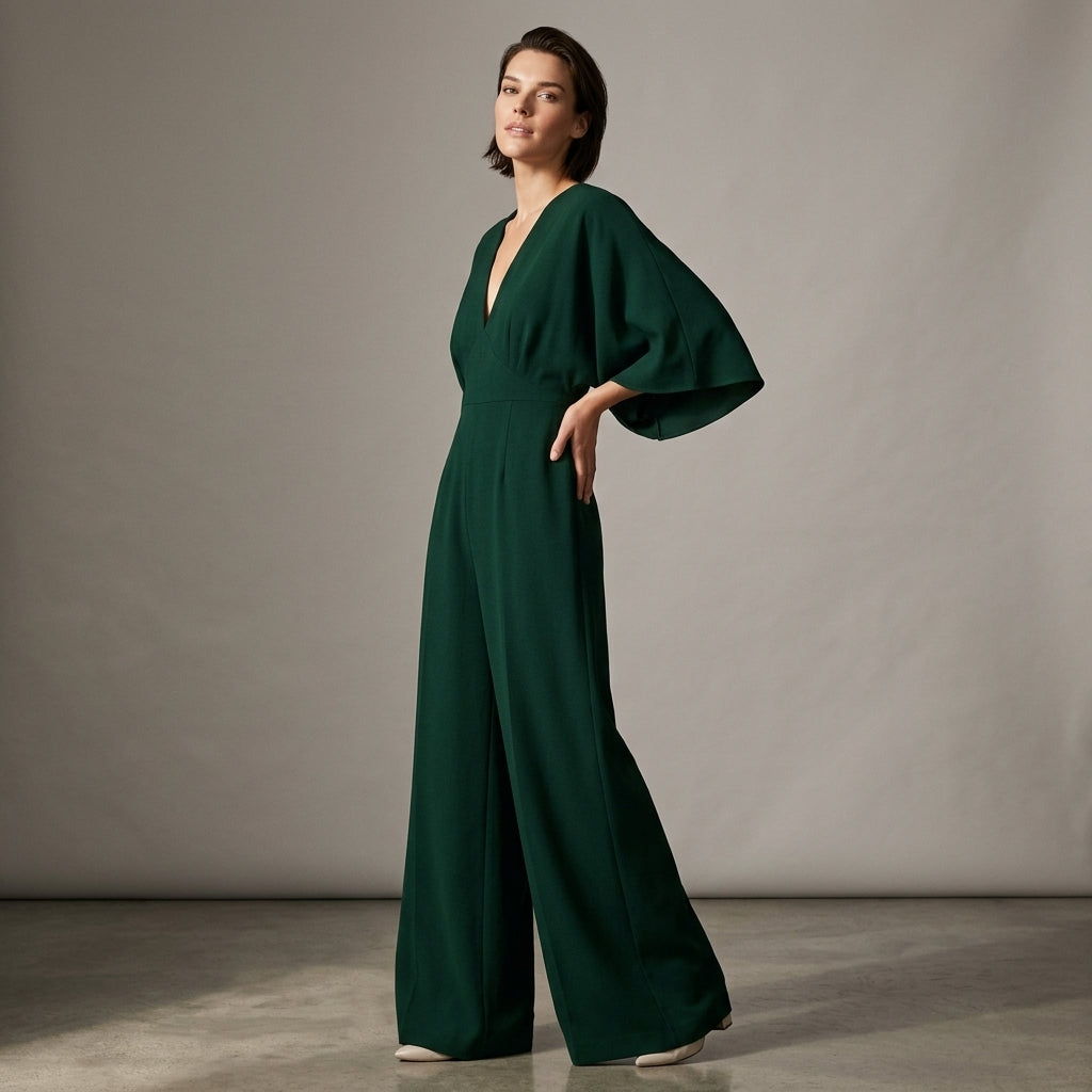 Flowing Viscose Jumpsuit