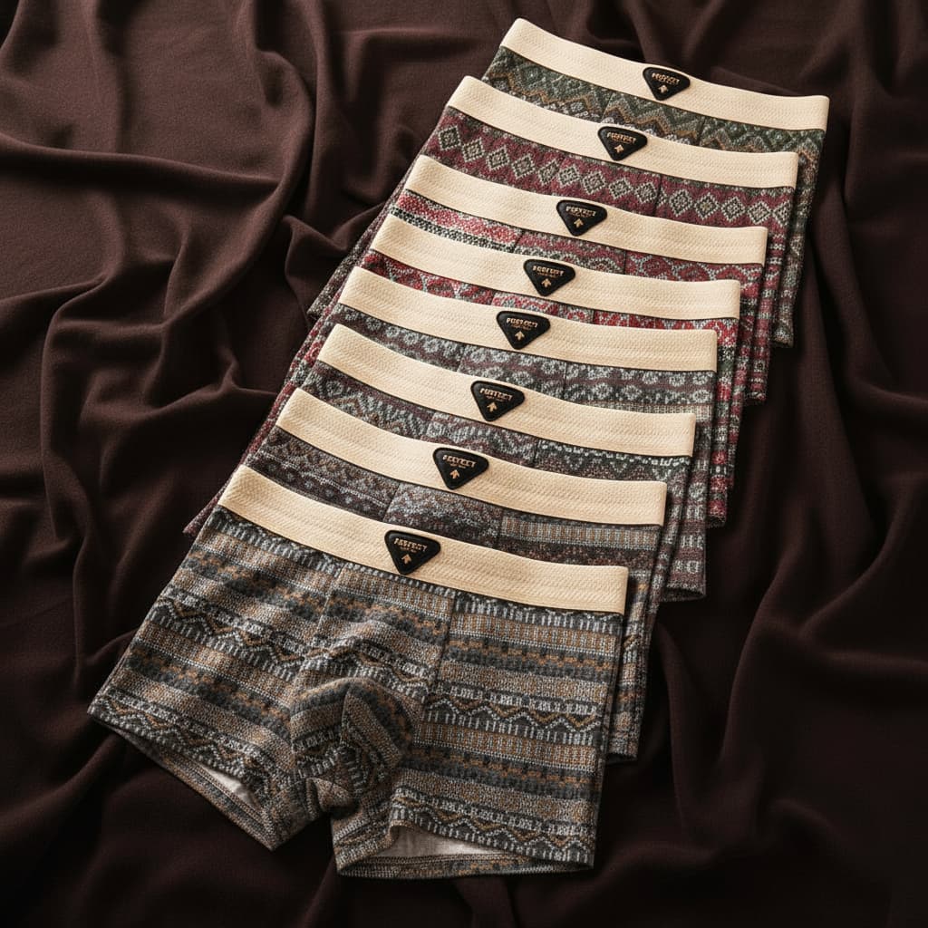 Retro Cotton Boxer Briefs