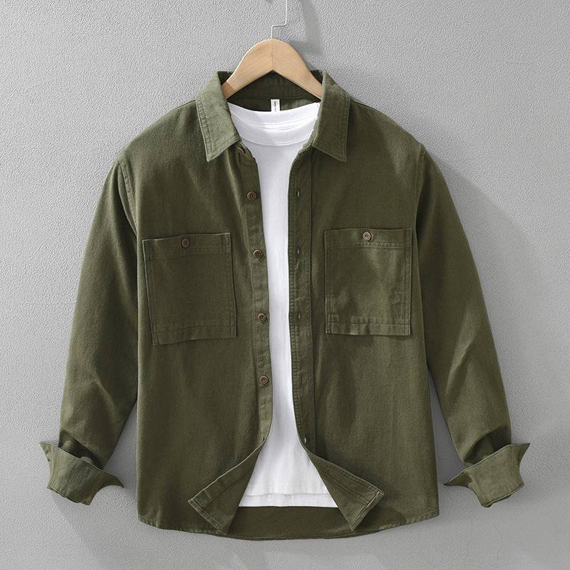 Cotton Utility Overshirt