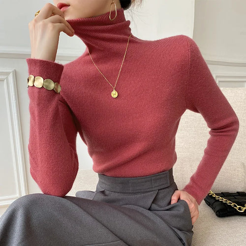 Cashmere Turtleneck Sweater