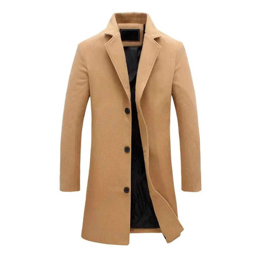 Wool-Blend Overcoat