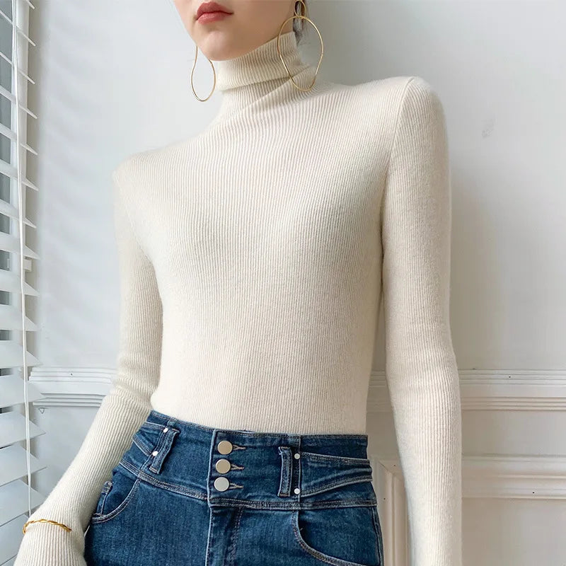 Cashmere Turtleneck Sweater