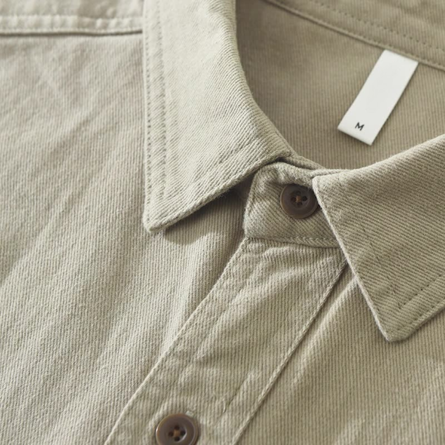 Cotton Utility Overshirt
