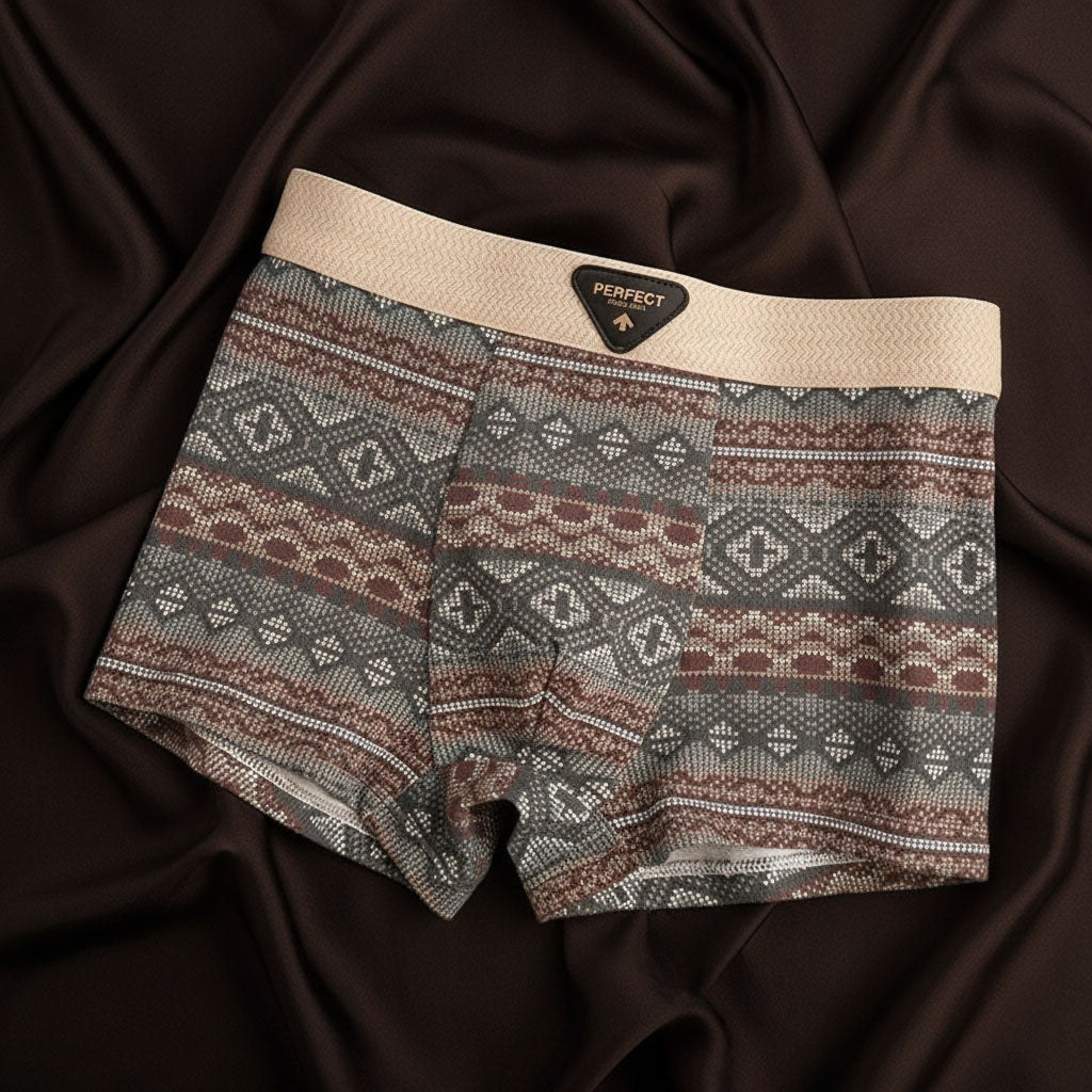 Retro Cotton Boxer Briefs