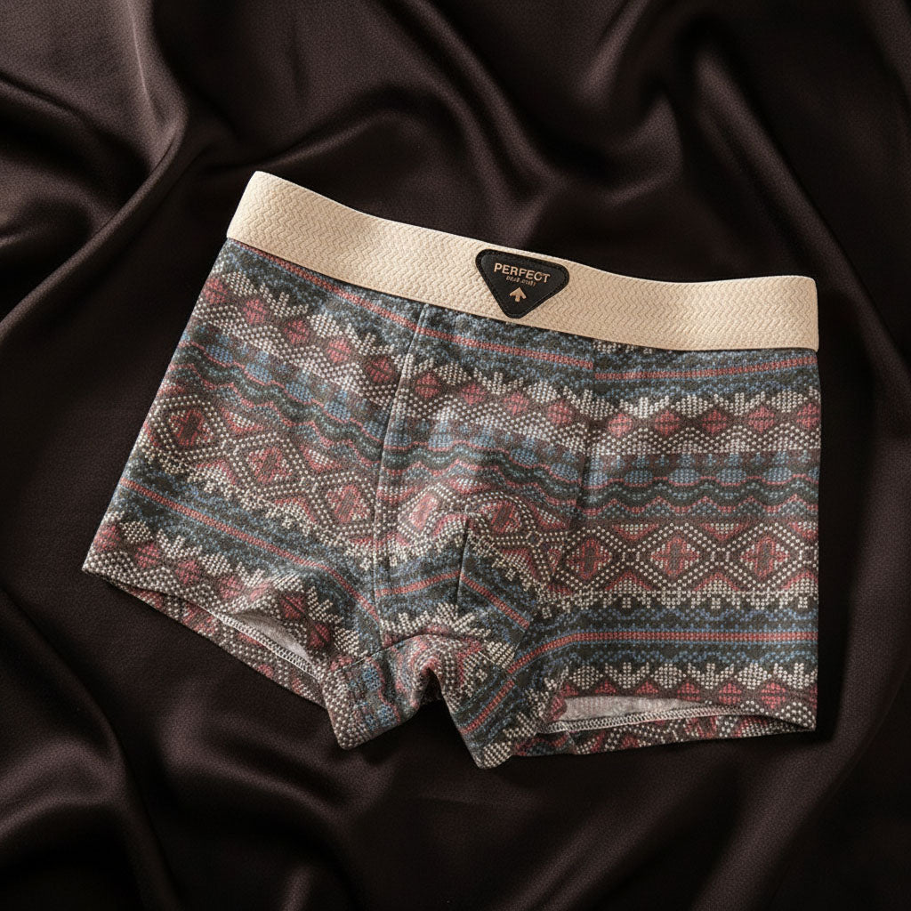 Retro Cotton Boxer Briefs