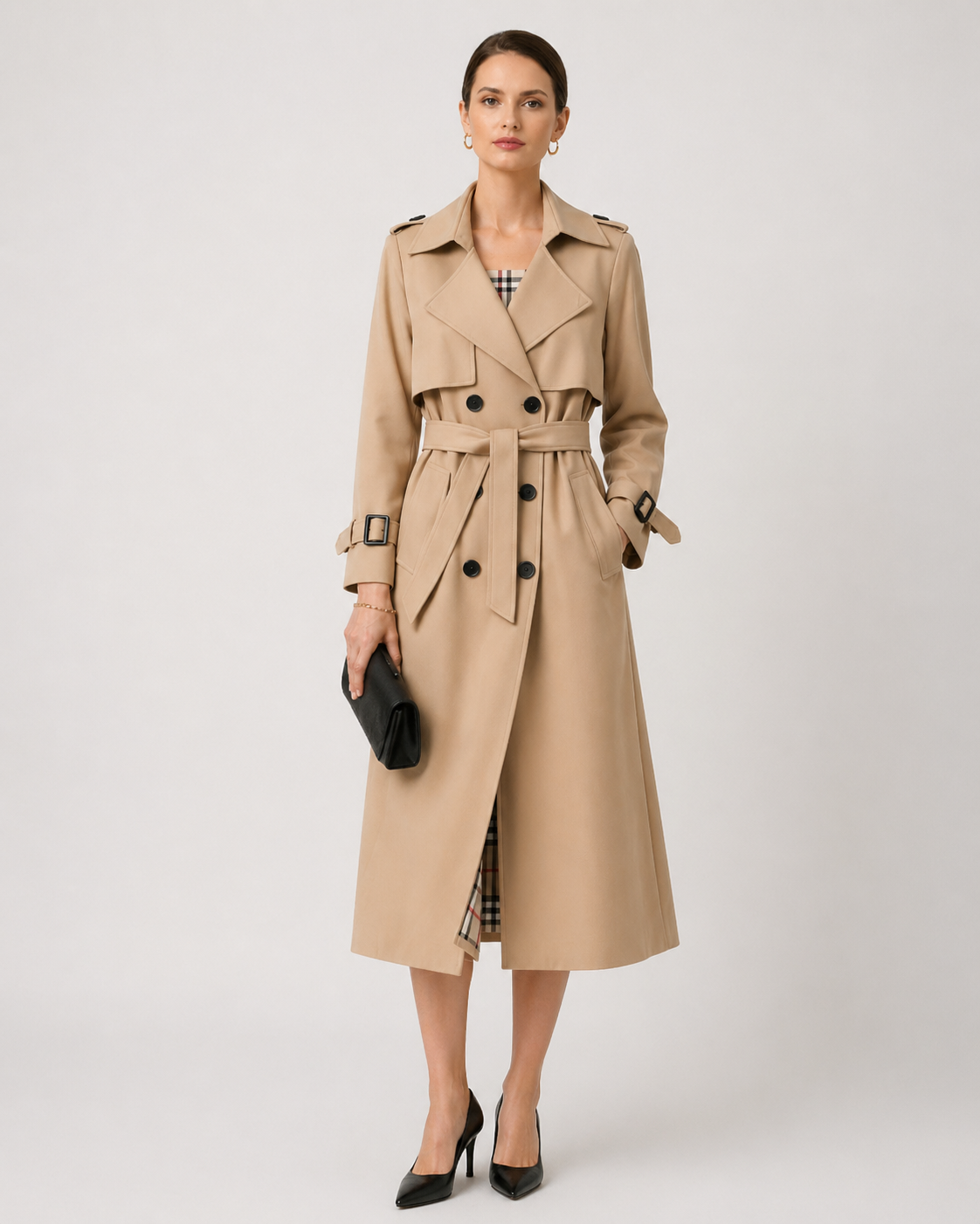 Belted Trench Coat