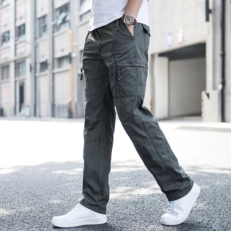 Organic Cotton Cargo Trousers
