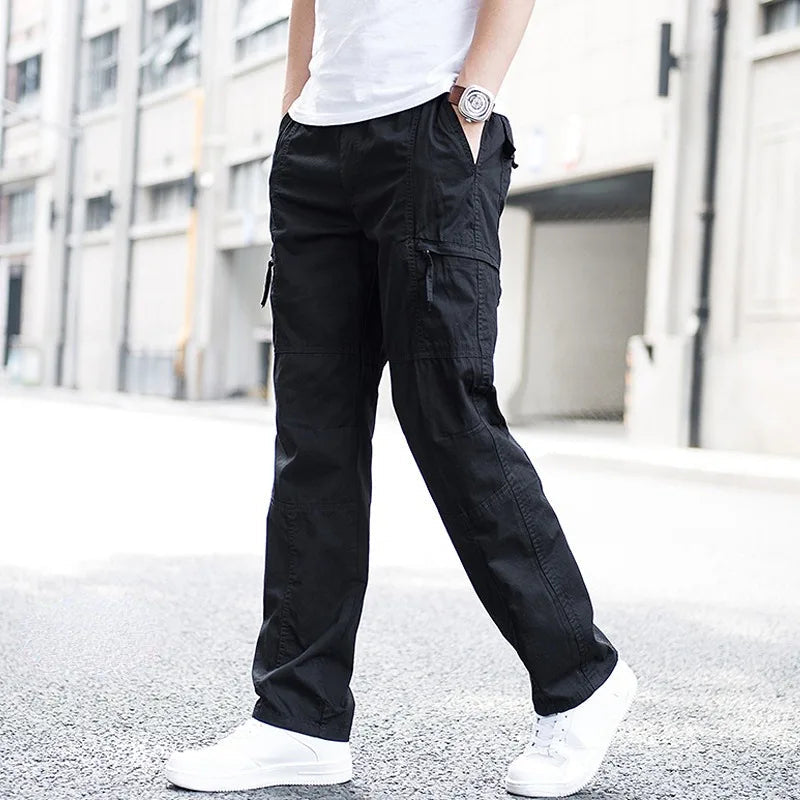 Organic Cotton Cargo Trousers