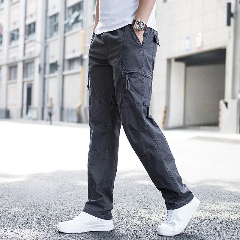 Organic Cotton Cargo Trousers