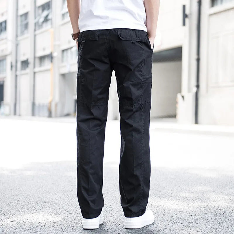 Organic Cotton Cargo Trousers