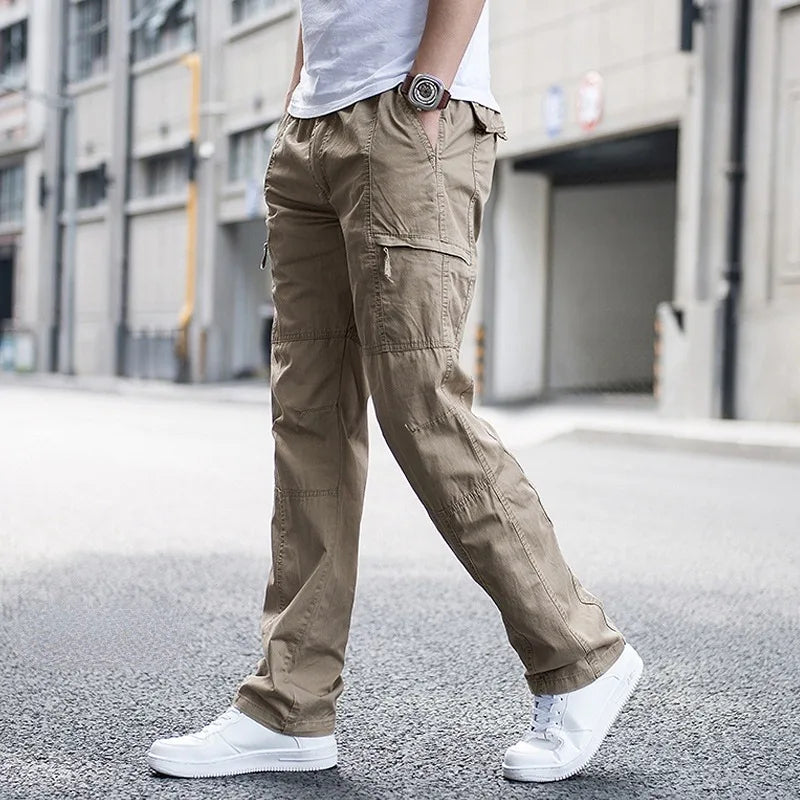 Organic Cotton Cargo Trousers