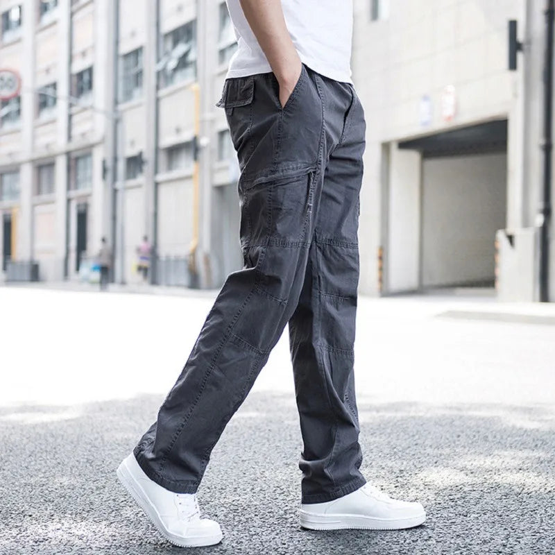 Organic Cotton Cargo Trousers