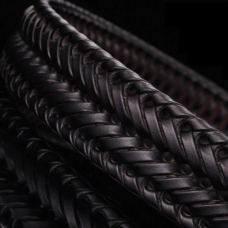 Braided Leather Belt