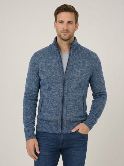 Merino Full-Zip Sweater