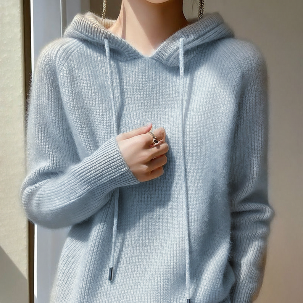 Cashmere-Touch Hoodie