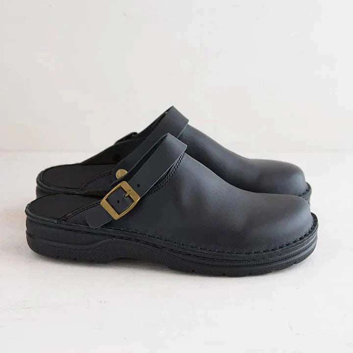 Leather Comfort Clogs