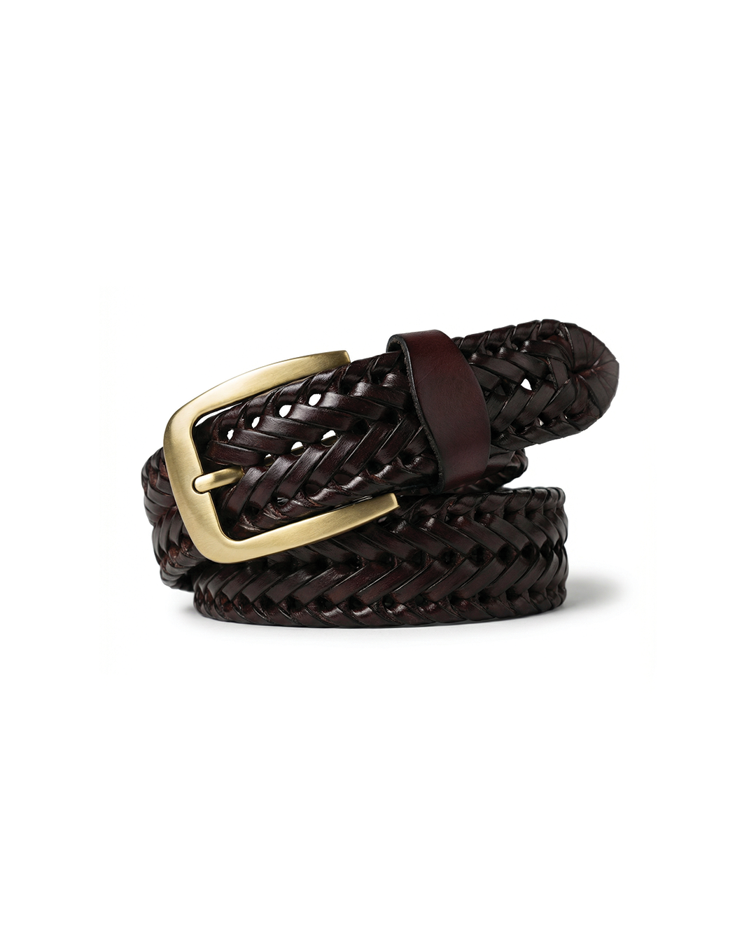 Braided Leather Belt