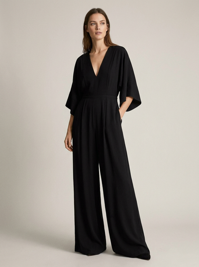 Flowing Viscose Jumpsuit